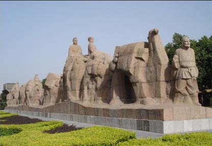 xian silk road of china